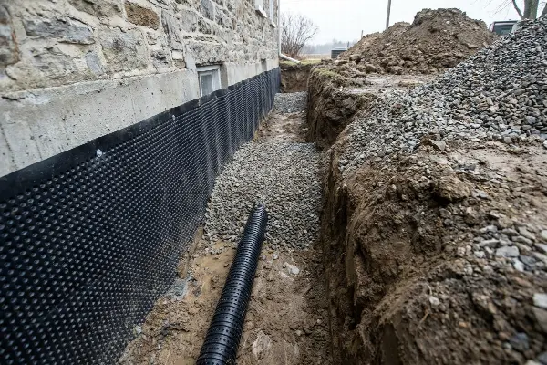 Drainage et reprise des abords