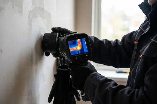 Recherche de fuite non destructive